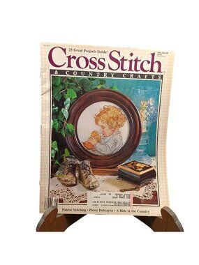 Better Homes & Gardens Cross Stitch & Country Crafts Magazine May/June 1989